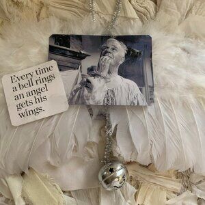 IT'S A WONDERFUL LIFE CLARENCE ORNAMENT*EVERY TIME A BELL RINGS ANGEL GETS WINGS